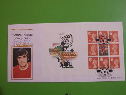 Benham fdc football signed - fdc,