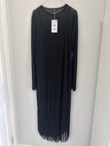 Zara sheer tassel - sheer, maxi