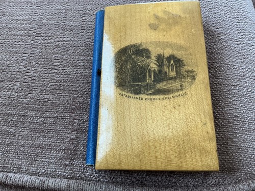 Mauchline transferware needle - mauchline,
