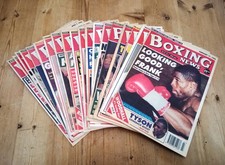 RARE Boxing News magazines x21! 1995 *TYSON/BRUNO/BENN etc. *KNOCKOUT price! :-)