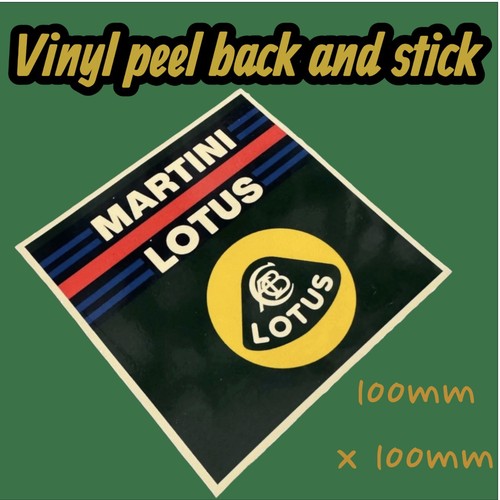 Martini lotus racing vintage - racing,