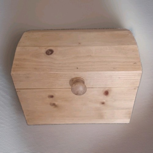 Vintage handmade wooden small