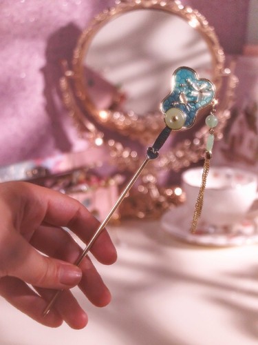 Kanzashi hair pin - kanzashi,