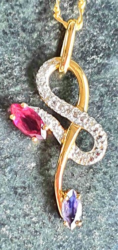 Diamond pink blue - diamond,