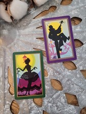 Pair Vintage Art Deco Playing