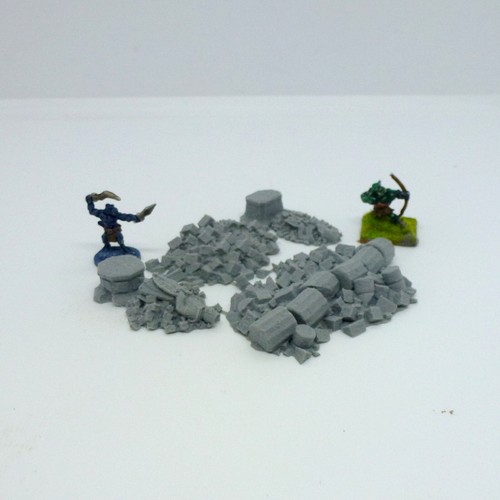 15mm stone rubble unpainted - stone,
