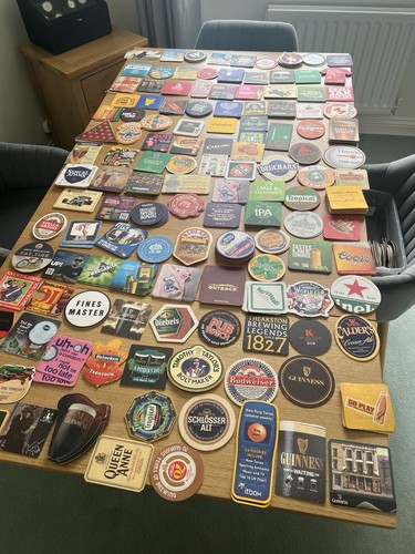 Vintage beer mats - vintage,