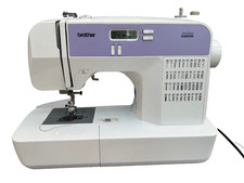 Brother Model ES 2020 Computer Sewing Machine & pedal cable, missing power cable