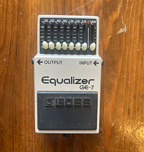 Boss analogue equaliser - boss, ge-7