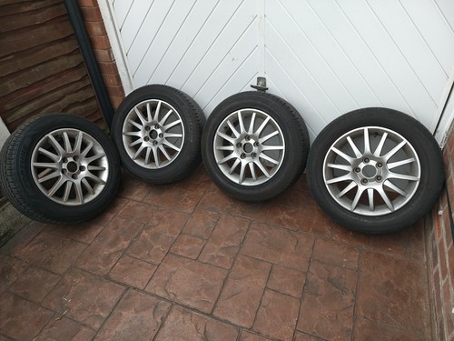 Saab alloy wheels set of - wheels, 4