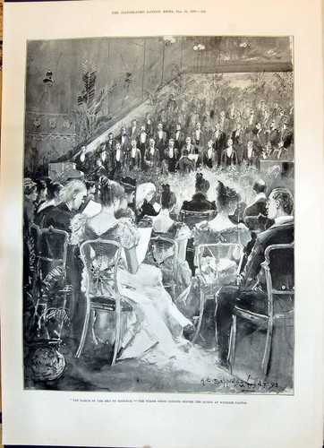 Old 1898 welsh choir - old,