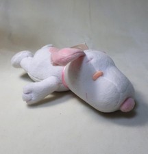 Snoopy Plush White Pink