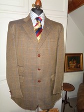 DAKS  GREEN MIX  PURE WOOL