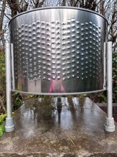 Fire Pit / BBQ * Washer Drum * Stainless Steel * With 3 Legs * Sent In Box