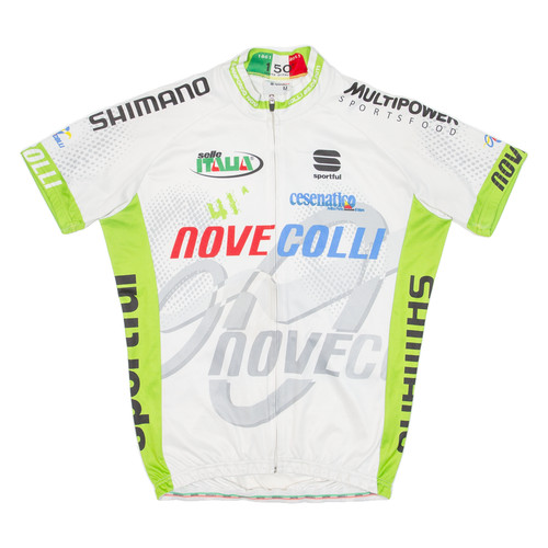Cycling mens jersey green full - green,