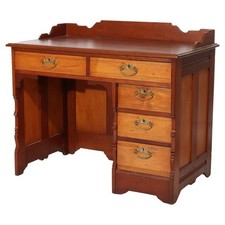 Antique Cherry Single Pedestal