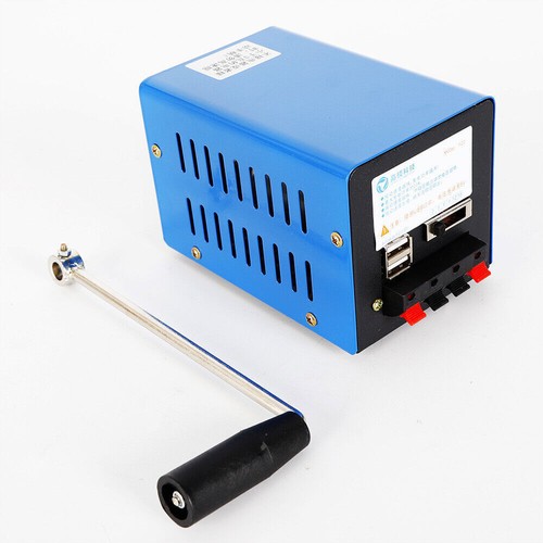 Manual hand crank generator - crank,