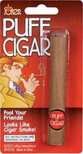 Fake puff smoking - fake,