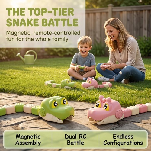Snake car toy interactive - car,