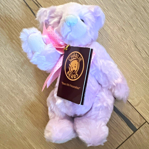 Charlie bears pink plush - pink, bear