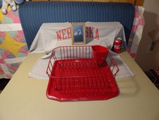 Vintage Rubbermaid RED Dish