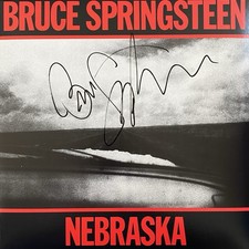 BRUCE SPRINGSTEEN AUTOGRAPHED SIGNED NEBRASKA VINYL
