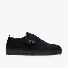 Clarks Mens Coal London Black