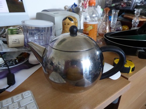 Cup stainless steel teapot - 4-6,