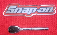 Snap-on USA TM830 - 1/4” Drive Standard Handle Mini Ratchet. Excellent condition
