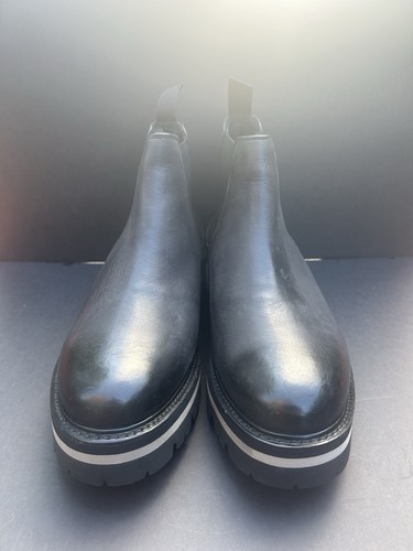 Grenson black leather boot - leather,