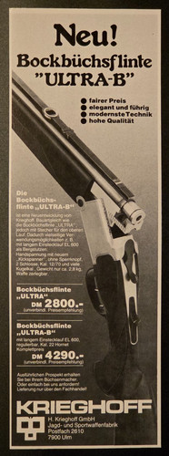 Trestle rifle shotgun ultra - rifle,