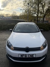 White Vw Golf Mk6 1.6 2011