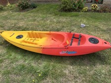 Feelfree Sit-On-Top Kayak Canoe with Padded Seat And Multiple Accessories