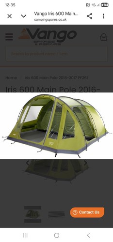 Vango iris 600 person family - vango,