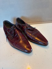 mens oxblood lace up shoes size 43