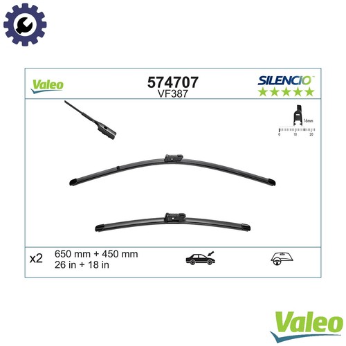 Wiper blade 574707 - blade, for
