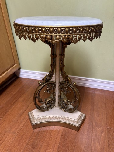 Italian marble top gold - italian,