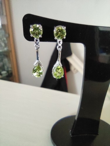 Aaaa peridot 925 sterling - aaaa,