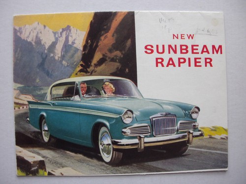 Sunbeam rapier 1962 - rapier,