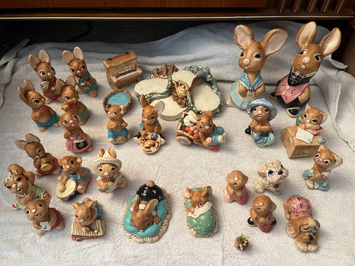 Pendelfin rabbit figurines - rabbit,