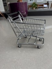 M&S Marks and Spencer Little Shop2 mini shopping trolley cart basket collectable