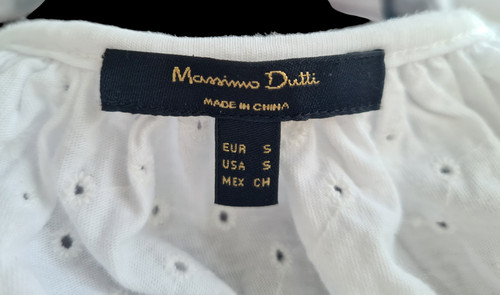 Massimo dutti white bouclé - dutti,