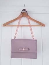 Ted Baker Joanaa Cross Body Bag With Bow Detail  Taupe