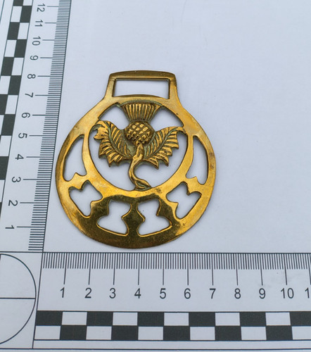Vintage solid brass - vintage, horse