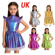 UK Kids Girls Space Alien
