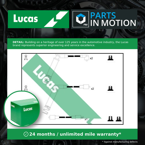 Leads ignition cables set - ignition,