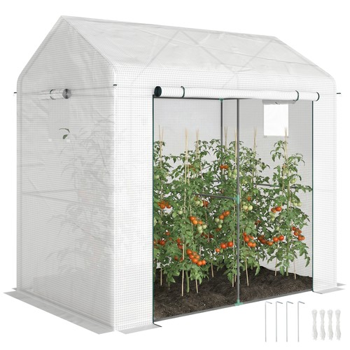 Outsunny walk greenhouse - walk-in,