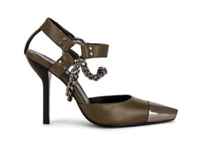 Ladies Womens Green Dundas x Revolve EVIE Heel Party elite Shoes UK 6