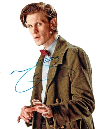 Matt smith signed 10x8 - matt, photo