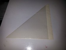 .Self adhesive triangle pocket